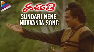 Sundari Nene Nuvvanta Song  Dalapathi Movie Songs  Rajnikanth Mani Ratnam Ilayaraja [upl. by Aylatan245]