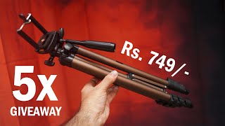 Syvo WT 3130 Aluminum Tripod Universal Lightweight Tripod Budget Tripod for Rs 749 [upl. by Phedra]