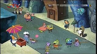 SpongeBob SquarePants S2Eps25a  quotWormyquot Clip 18  Ending Scene  by Global TV [upl. by Anirdnaxela]