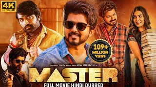 Thalapathy Vijays MASTER 2022 New Released Full Hindi Dubbed Movie  Vijay Sethupathi  New Movie [upl. by Atoel]