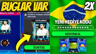 İKİ TANE YENİ HEDİYE KODU GELDİ  ÇABUK KULLAN  ETKİNLİKTE BUGLAR VAR FC Mobile [upl. by Raimund605]