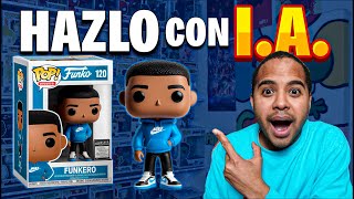 🚀PASO a PASO para CREAR tu FUNKO POP con INTELIGENCIA ARTIFICIAL  GRATIS Fácil y Rápido [upl. by Warenne559]