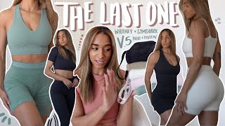 THE FINAL COLLECTION  WHITNEY SIMMONS X GYMSHARK comes to a close  try on amp review [upl. by Anaiviv610]