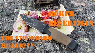 BOKER Plus DESERTMAN the Gerber Strongarm killer [upl. by Rohpotsirhc389]