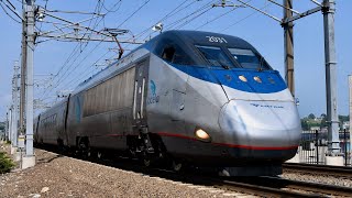 Amtrak Acela Express Fast Train 2023 [upl. by Feodore]