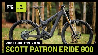 Bike Preview 2022 Scott Patron eRIDE 900 eMTB  Run and Ride [upl. by Mailand652]