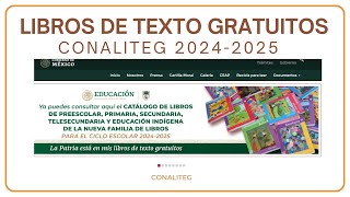 Plataforma oficial libros de texto gratuitos CONALITEG [upl. by Ahsetal]