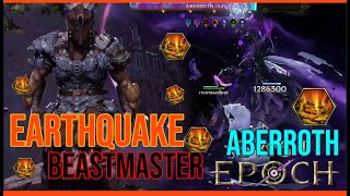 Last Epoch Earthquake Beastmaster Aberroth Kill v 11 [upl. by Atews]