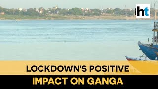 Nationwide lockdown improves Ganga Rivers water quality [upl. by Maximilianus]