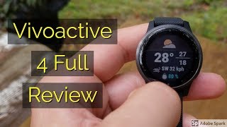 Garmin Vivoactive 4 InDepth Review  The Best Weve Seen Yet [upl. by Oniger]