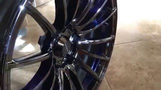 SA15R Weds BLC 18x95 ET38 Blue Light Chrome Brightchrome WedsSport [upl. by Dyrrej]