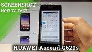 How to Take Screenshot on HUAWEI Ascend G620s HardResetInfo [upl. by Tnerb179]