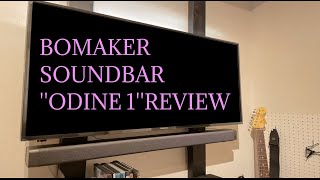 【SoundBar】BOMAKER ODINE Ⅰレビュー！ [upl. by Einamrej]