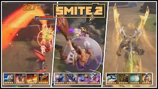 Smite 2  Bacchus Bellona and Cernunnos gameplay [upl. by Wally]