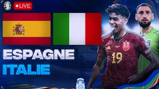 🔴🇪🇸🇮🇹 ESPAGNE  ITALIE LIVE  🔥LE CHOC POUR LA QUALIF ET LA 1ERE PLACE  EURO 2024  EURO 2024 LIVE [upl. by Arak]