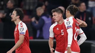 Denmark 10 Austria  World Cup Qualification  All goals and highlights  12102021 [upl. by Guenna]