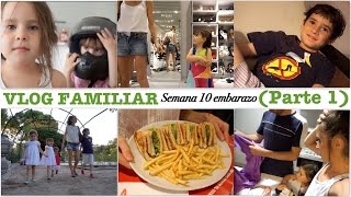 VLOG FAMILIAR Parte 1 semana 10 embarazo gemelar  Secadora asesina Vips y Laia estilista [upl. by Rockwell782]