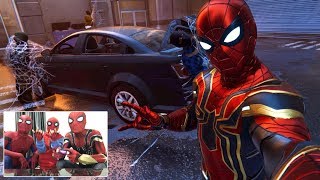 Spiderman Bros Playing Spiderman PS4 Free Roam 17 minutes Gameplay GONE WRONG [upl. by Notyard]