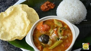 Easy Tasty Sambhar  By Vahchef  vahrehvahcom [upl. by Nirhtak]