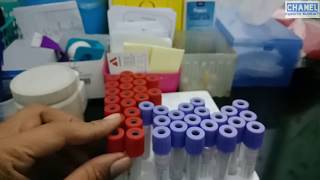 Sampling Ambil Darah  Edta K3 Unggu amp Clot Activator Merah [upl. by Hazelton684]