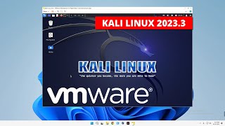 How to Install Kali Linux 20233 on VMWare Workstation Player [upl. by Eirac]