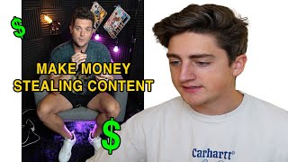 Making Millions Stealing Content [upl. by Ornas]