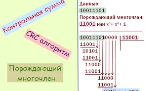 57 CRC алгоритм Урок 48 Теория [upl. by Montana]