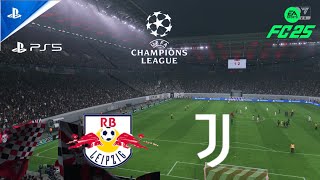 LIPSIA VS JUVENTUS  CHAMPIONS LEAGUE  FC25  ROBY VS ZIO [upl. by Cornela272]