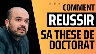 Réussir sa thèse de doctorat en 4 étapes Darija [upl. by Chemaram692]