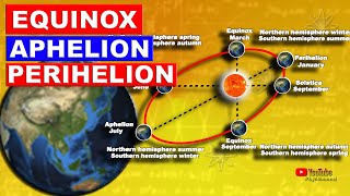 what is equinox aphelion and perihelion [upl. by Eelirol]