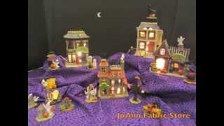 Susan Winget Halloween Houses at JoAnn Store [upl. by Barabas]