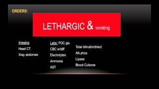 Approach to the the lethargic patient [upl. by Euqininod]