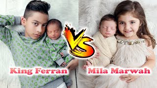 Mila Marwah VS King Ferran Transformation  From Baby To Now Years Old [upl. by Shay]