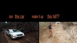 Can a stock Crosstrek make it up this hill A closer look at the Crosstrek off road Part 1 [upl. by Fredrick620]