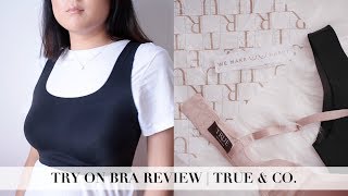 BRA101 PT 8 I TRIED ON DIFFERENT BRAS FROM TRUE amp CO  INMYSEAMS [upl. by Eilrebma]