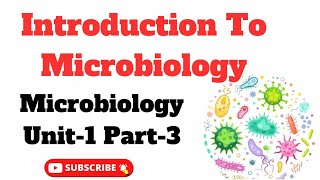 Introduction To Microbiology  Microbiology Unit1 Part3  2024 KMU Lecture  MCQS Pattern [upl. by Annaira]