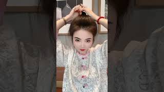 Cute Hair Style Girls 😍 Short Hair and Long Hair Style shorts tutorial hairstyle [upl. by Adelaja]