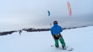 Snowkiting Olpe 012024 [upl. by Schaffel]