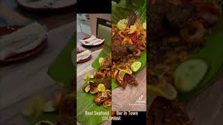 Best Seafood 🦞 Bar in London colombar nbwlondon ceylonseafood srilankanstyle shavalfood [upl. by Zeeba]