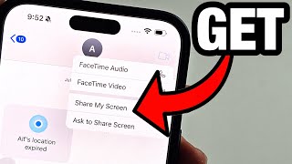 How To Screen Share on iPhone iOS 18 2 Ways to Share Screen [upl. by Redford]