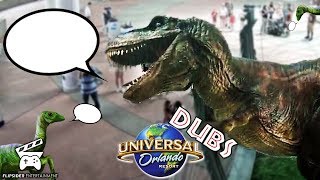 If Dinosaurs at Universal Studios AR Experience Could Talk [upl. by Ahsemrak]