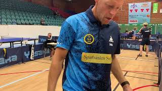 Malte Nilsson vs Tobias Andersson  Herrsingel 3  Semi Finals  Sweden GP Kristianstad Open 2024 [upl. by Eitsyrk]