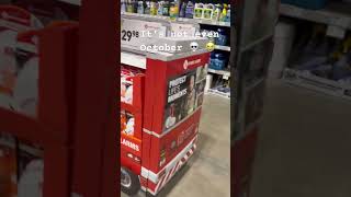 Lowe’s puts out Christmas decorations already shorts [upl. by Norehs]