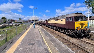 Thank you for 1000 subs West Coast Railways  Nothern Belle passing Gobowen [upl. by Donahoe766]