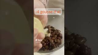 Tapenade food recette cuisine healthy recipe astuce [upl. by Newg339]