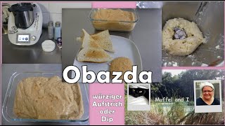 Obazda Obatzter würziger Aufstrich oder Dip [upl. by Ulrikaumeko]