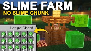 The BEST Slime Farm in Minecraft 121 Tutorial [upl. by Ansev]