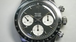 ★ROLEX OYSTER COSMOGRAPH Ref6263 Cal727 Quick Repair Guide ロレックス コスモグラフ [upl. by Emirak50]