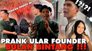 PRANK ULAR FOUNDER BULAN BINTANG  BELLA TURUN PADANG [upl. by Bowers]