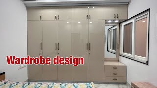 Wardrobe design  Furniture tech [upl. by Ahseikan]